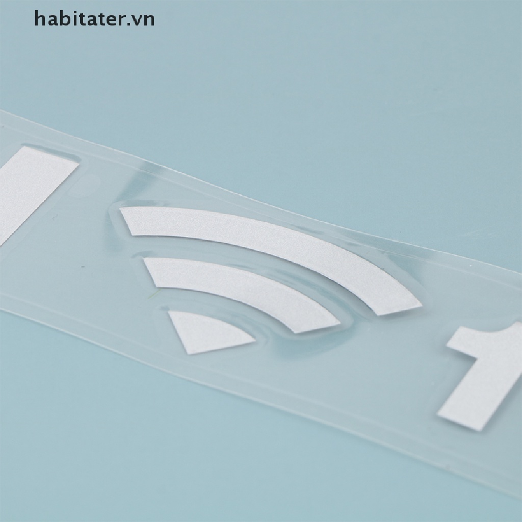 Miếng Dán Logo WIFI Trang Trí Kính Chắn Gió Xe Hơi