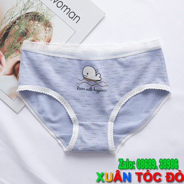 [Mã WASTDEP giảm 5K đơn bất kì] SỈ ZALO RẺ HƠN NHIỀU_ Quần Lót 5 Kiểu Cá Heo Cute N013 | BigBuy360 - bigbuy360.vn