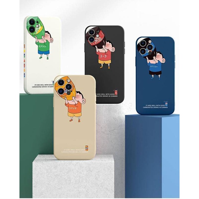 Ốp lưng iphone Ốp  iphone Bút chì Shin chan 6/6plus/6s/6splus/7/7plus/8/8plus/x/xr/xs/11/12/13/pro/max