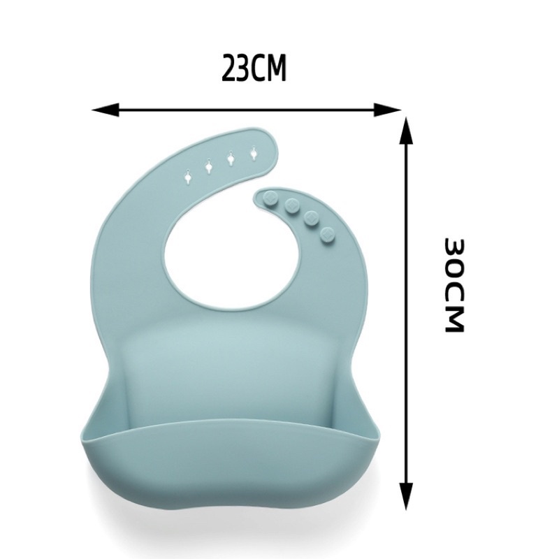 Yếm silicon cho bé ăn dặm