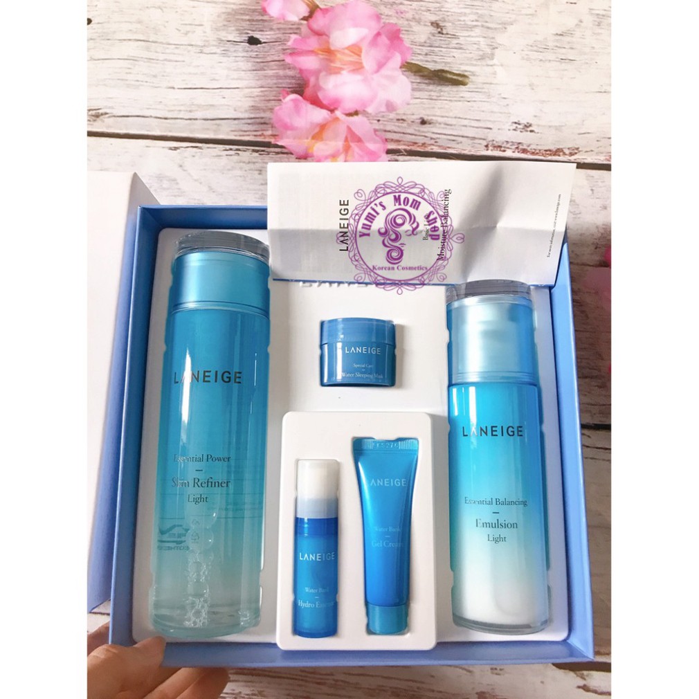 Bộ dưỡng da Laneige Basic Duo Set Moisture Holiday Dream Bubble