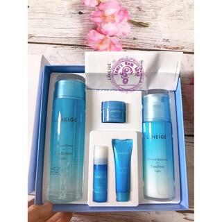 Bộ dưỡng da Laneige Basic Duo Set Moisture Holiday Dream Bubble