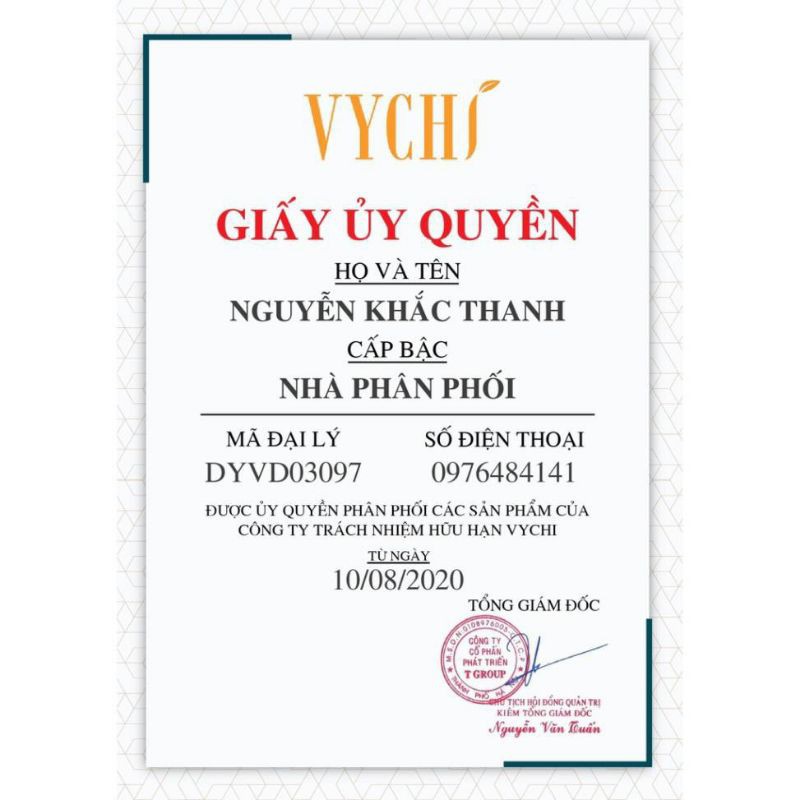 DẦu TẨY TRANG VYCHI