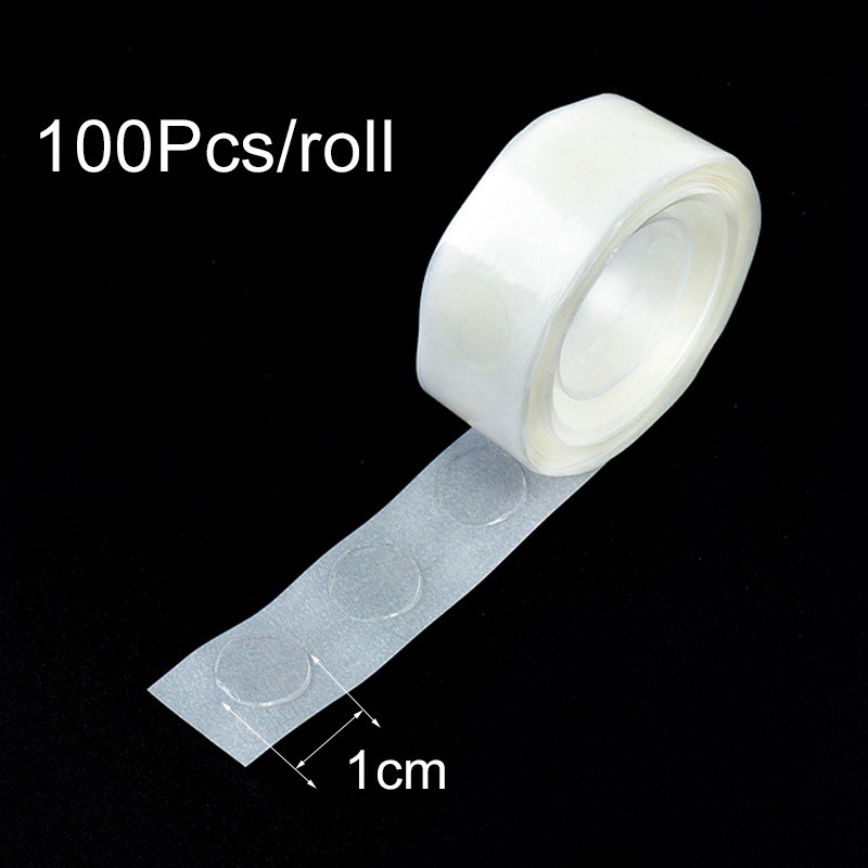 Hàng Có Sẵn -100 Chấm Bi Dán Bong Bóng. Keo Chấm, Gậy Chấm. Băng Dính Bong Bóng Trang Trí Sáng Tạo