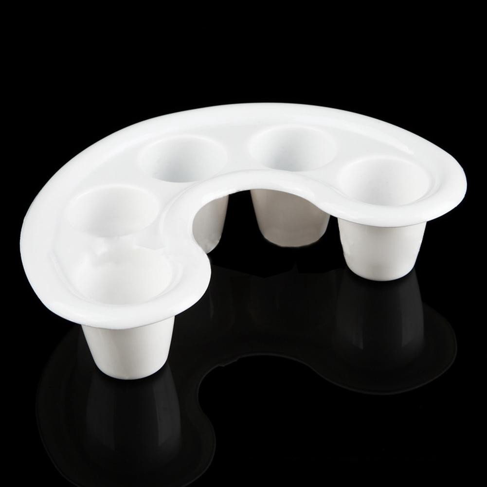 [Hàng mới về] Bộ 2 bát ngâm móng tay có chia ngăn chuyên dụng