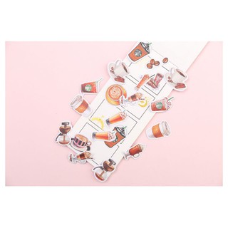 Set 44 hình dán sticker trang trí anime chibi