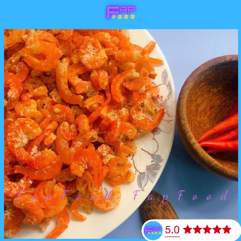 Tôm Khô To Loại 1 Size Như Hình Thơm Ngon Ngọt, Khô Tôm Đặc Sản Phan Thiết - FapFood