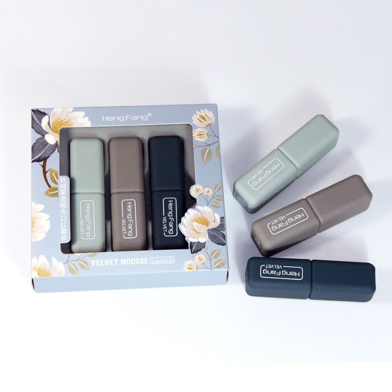 Set 3 Thỏi Son Lì Hengfang 3.5gx3 H9391A/B | BigBuy360 - bigbuy360.vn