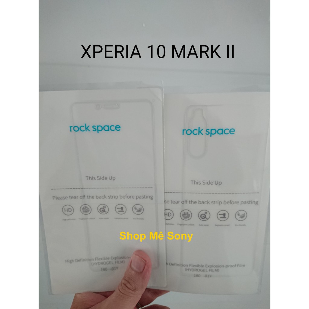 Miếng dán dẻo Full màn hình và mặt lưng cao cấp - SONY XPERIA 1 MARK II/ XPERIA 5 II/ XPERIA 10 II/ XPERIA 1/ XPERIA 5