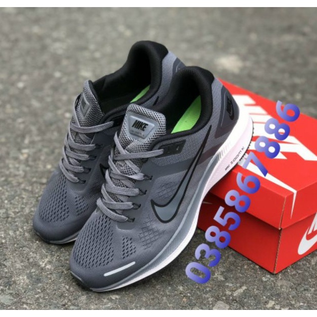 Giày Nike Air Zoom Running Pegasus Xám Nam (M) [Auth - Chính Hãng - FullBox] SaigonSneaker79store