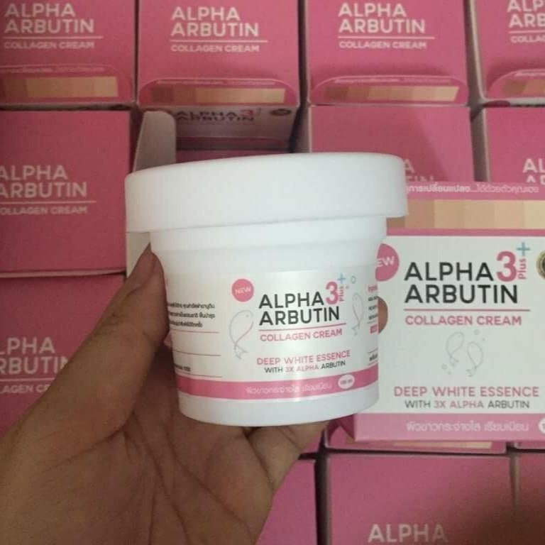 Kem alpha arbutin 3 plus collagen cream mẫu mới