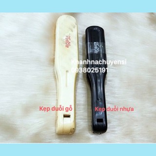 Kẹp duỗi gỗ/nhựa - Lược kẹp duỗi chuyên dụng