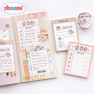 Set 50 Tờ Giấy Ghi Chú Hình Công Chúa Anna Xinh Xắn