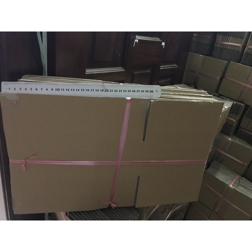 Hộp Carton 10x10x8 Bộ Combo 20 Hộp CỨNG