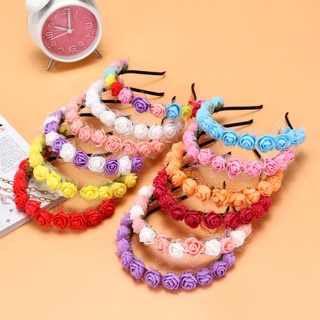 Bờm hoa cài tóc chụp ảnh kỉ yếu