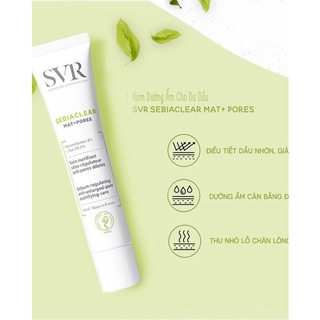 kem dưỡng SVR SEBIACLEAR Mat + Pores