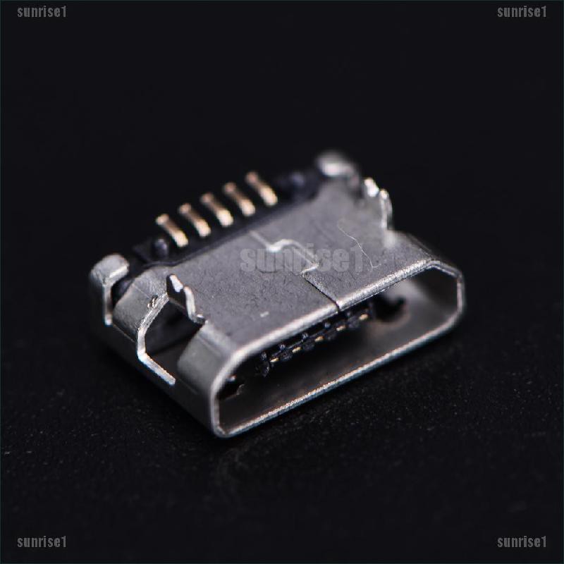 Set 10 Giắc Cắm Sạc Micro USB Type B Cho Điện Thoại