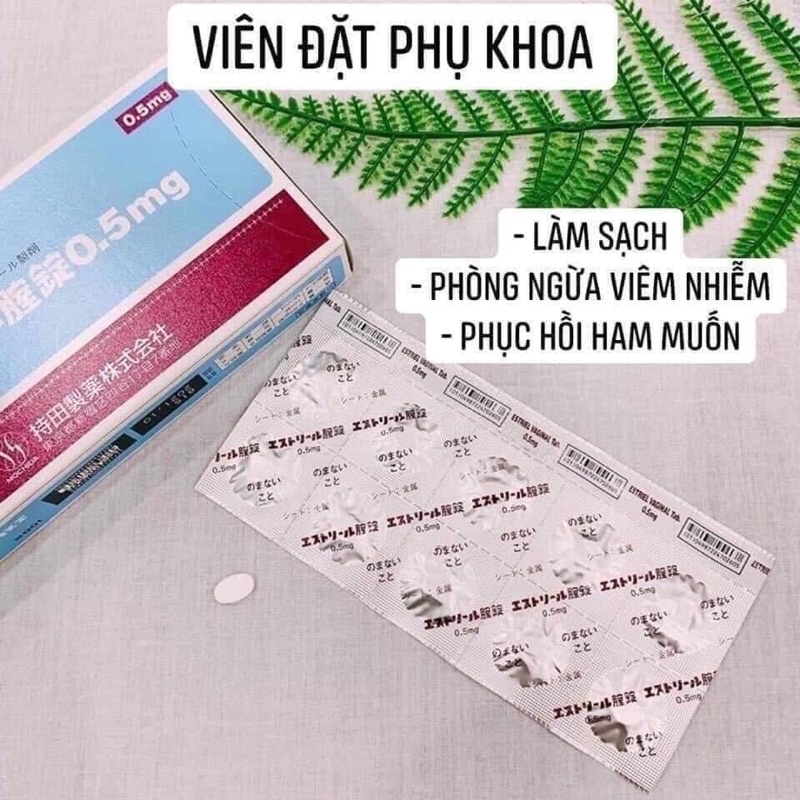 vỉ viên vệ sinh dành cho nữ(1 vỉ 10v)