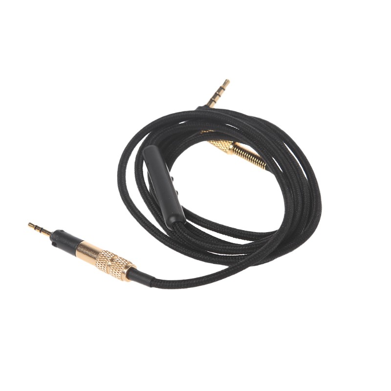 Dây Cáp Tai Nghe Mạ Bạc Có Mic Dành Cho Sennheiser Hd569 Hd598 558 518 Hd579 Hd559 Hd 599