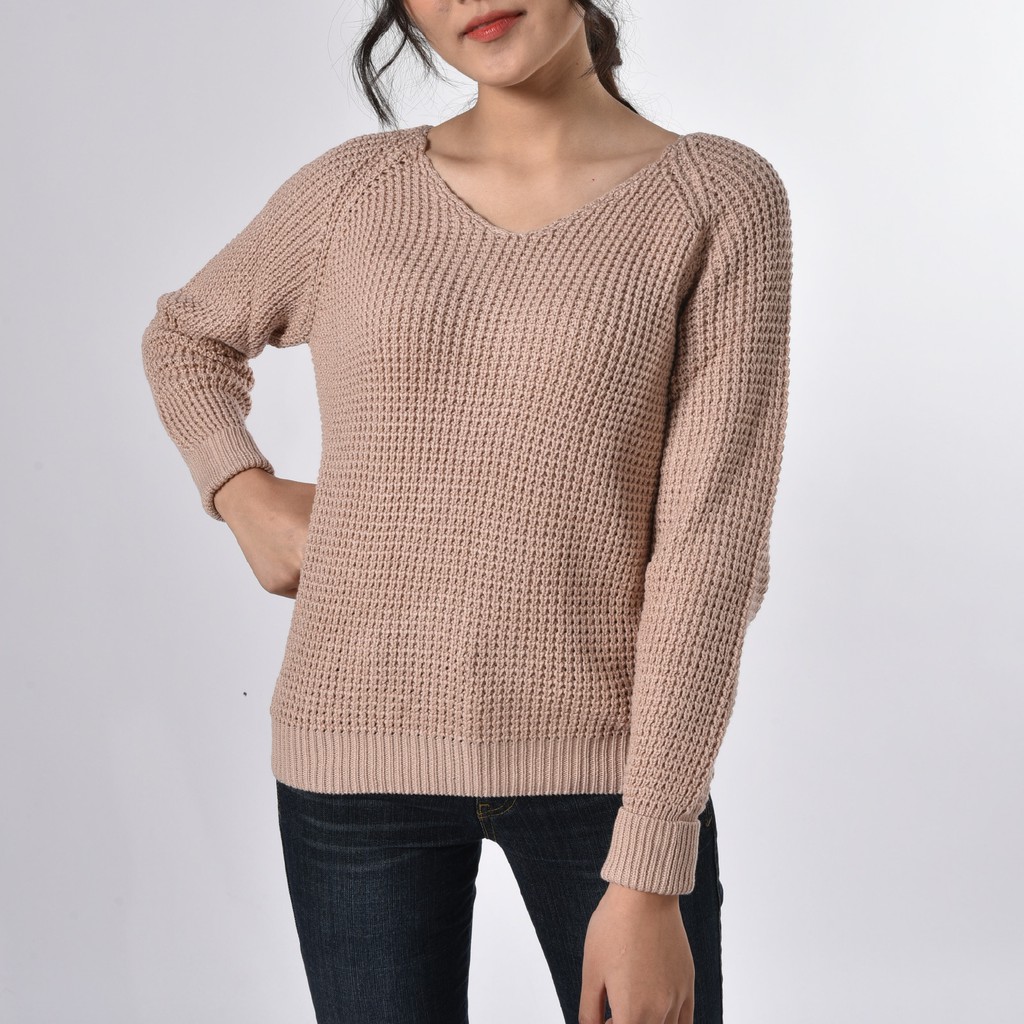 Áo len cổ tim WINNY - LY869092 | BigBuy360 - bigbuy360.vn