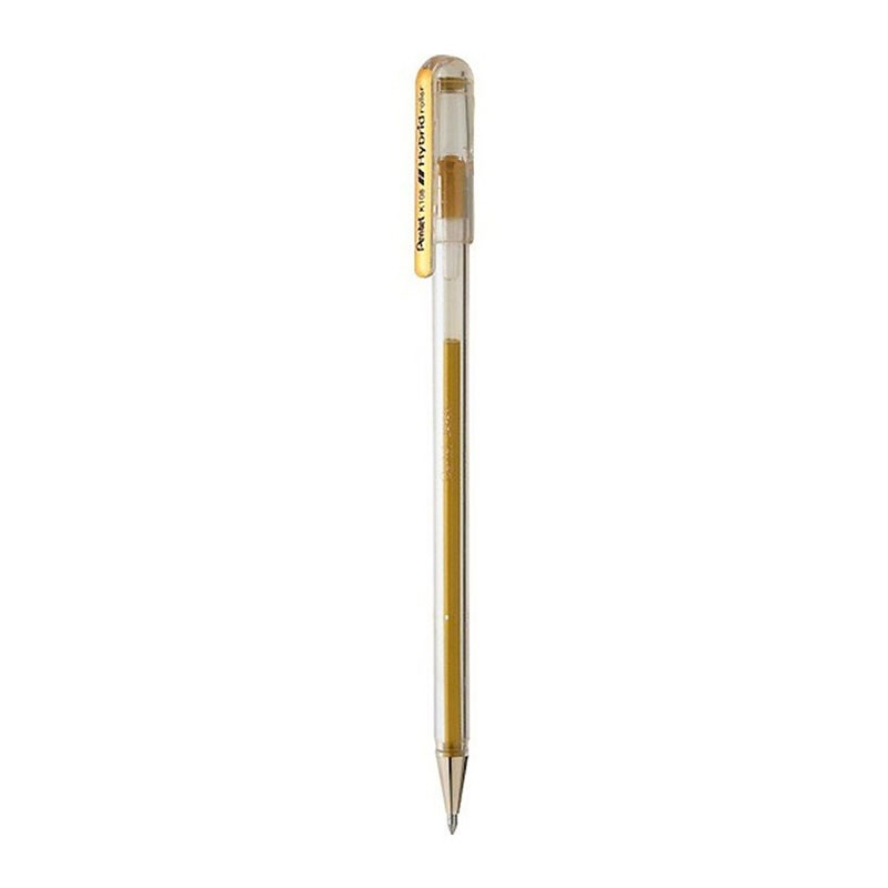 Bút Nhũ Pentel K108 - Màu Vàng