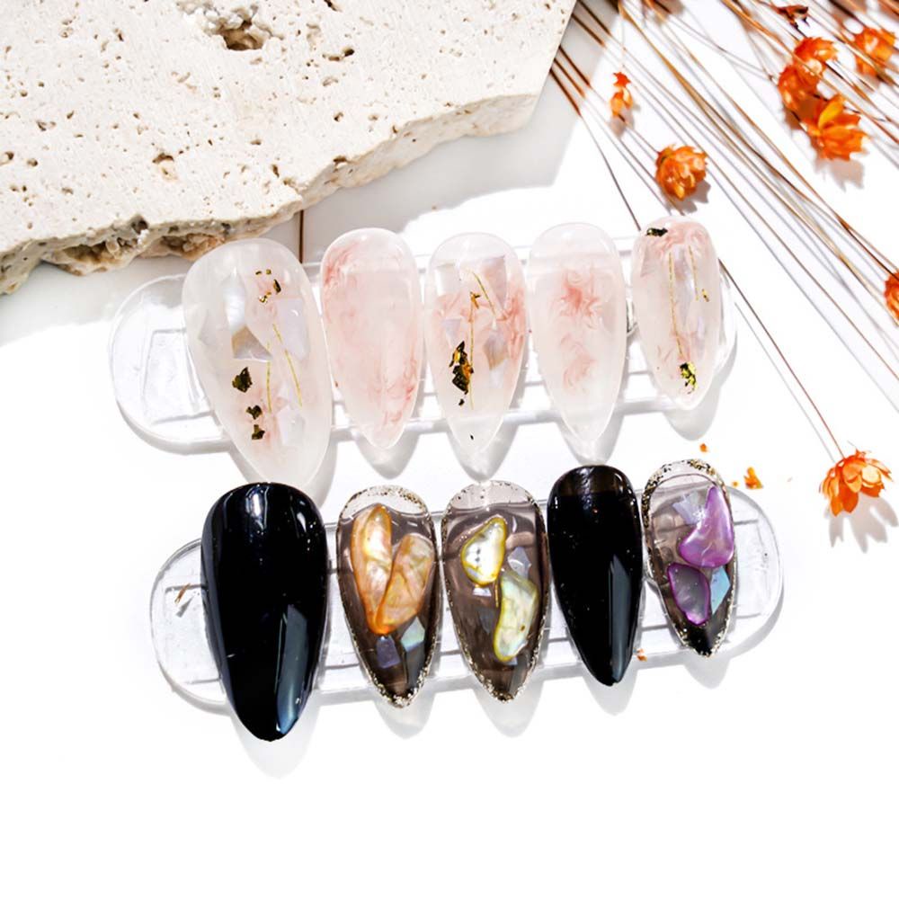 [Hàng mới về] Đá đính kiểu vỏ sò trang trí móng tay nghệ thuật màu kẹo xinh xắn