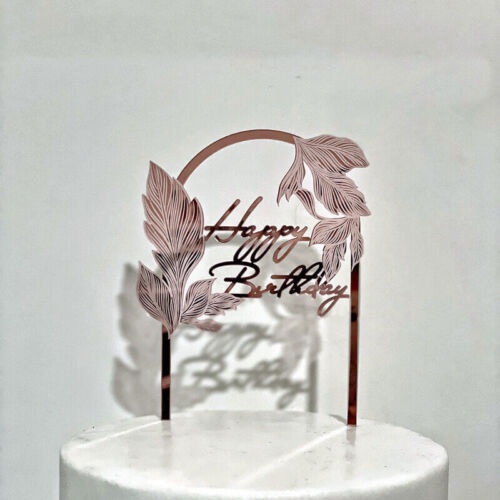 Topper Trang Trí Bánh Kem Chữ Happy Birthday