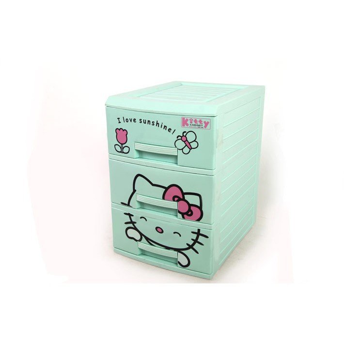 Tủ kitty 3 - 4 tầng Song Long hình ảnh đẹp dành cho bé yêu