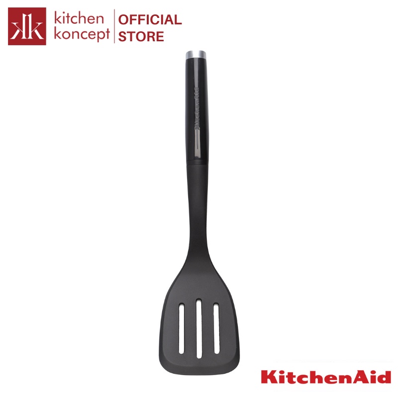 KitchenAid - Xẻng có rãnh màu đen