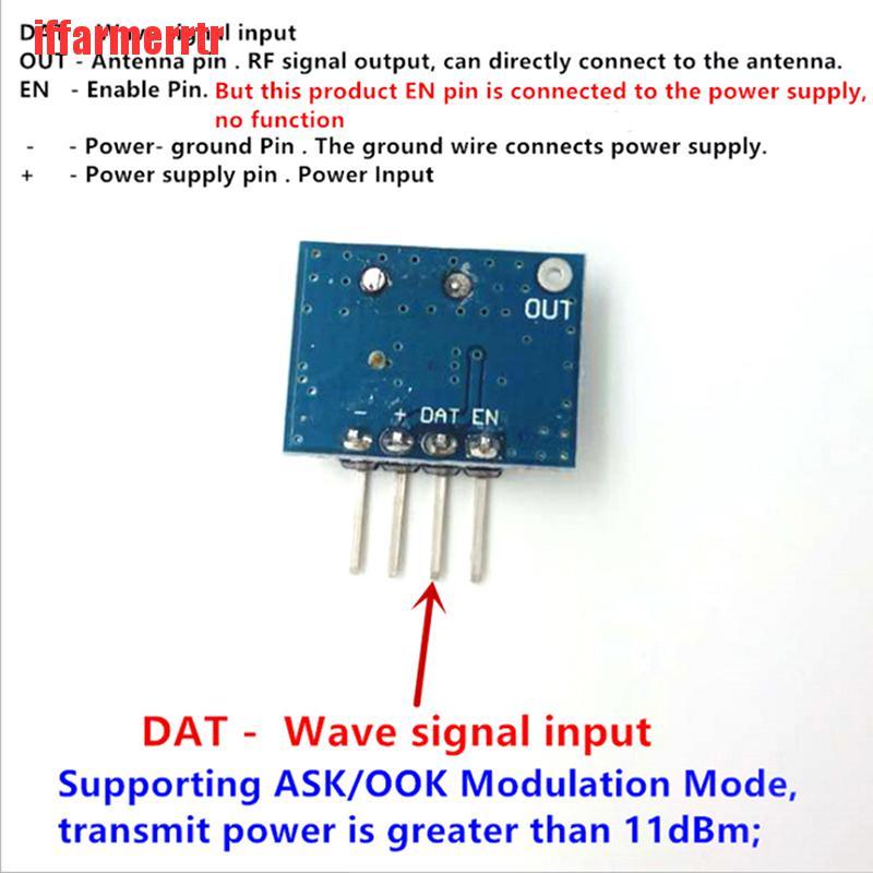 Mô Đun Ir-Code 433mhz Cho Arduino