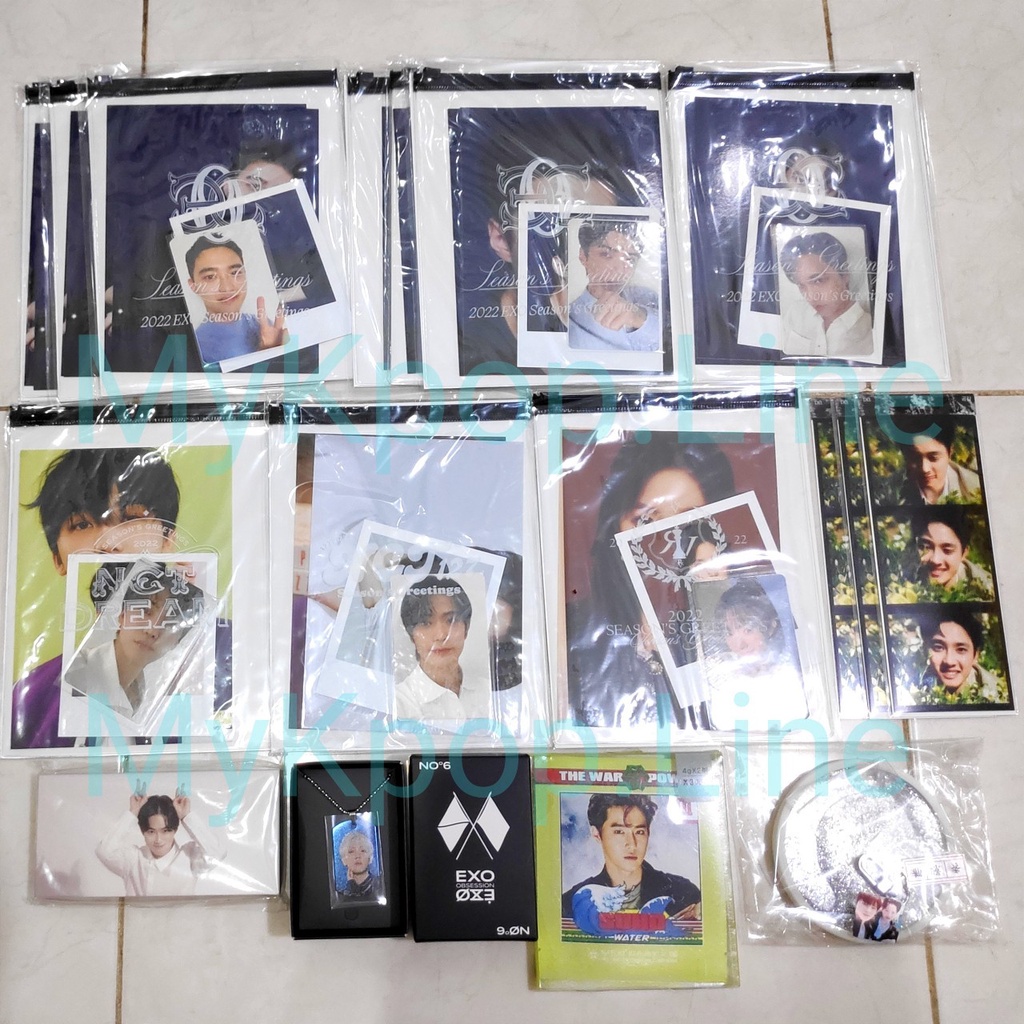 Máy Ảnh SG22 EXO DO Sehun Kai Có Bốn Ảnh 3 Cắt D.O Dây Chuyền Mặt Nạ Thành Viên Nhóm Nhạc NCT Dream 127
