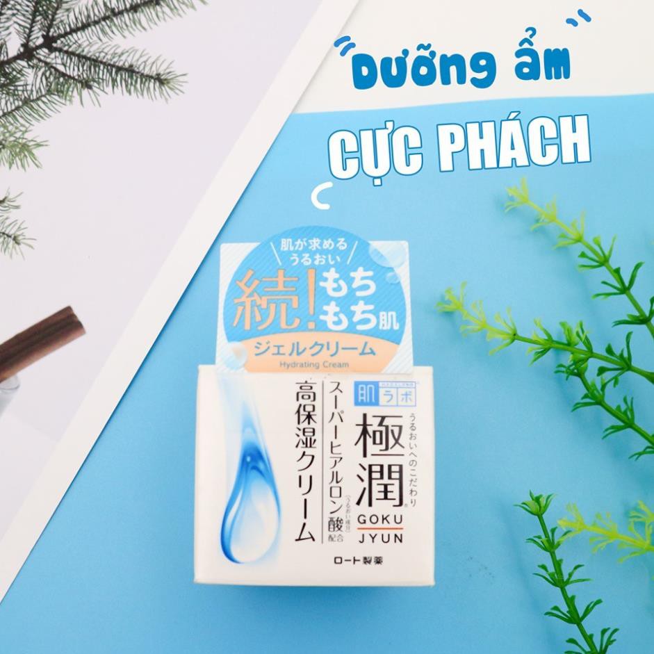 Kem Dưỡng Siêu Cấp Nước, Trắng Da Hada Labo Gokujyun Super Hyaluronic - 50g Nội Địa Nhật