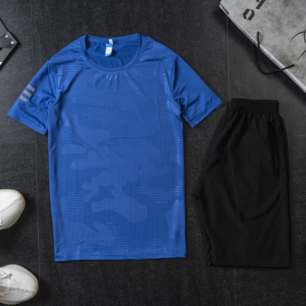 Bộ Thể Thao Nam 3 Vạch Thun 4 Chiều Nhiều Màu (ZM645) | BigBuy360 - bigbuy360.vn