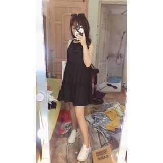 Váy Đũi Tầng Chất Siêu Đẹp Hot Trend