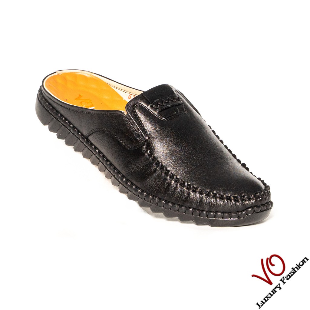 Giày sabo_ giày sục da bò trẻ trung VO Shoes_ VO52