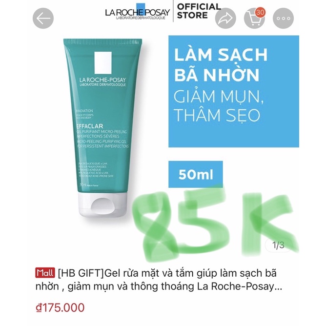 Sữa rửa mặt cho da dầu mụn