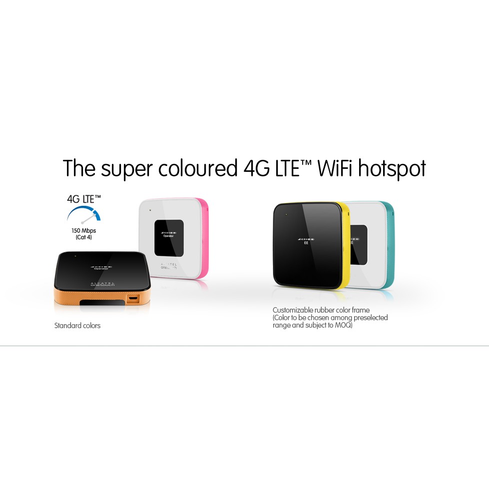 Thiết Bị Phát Wifi 4G Alcatel Y855V OneTouch – Tốc Độ 150Mbps – Pin Khỏe – Kết Nối Nhiều Thiết Bị Cùng Lúc