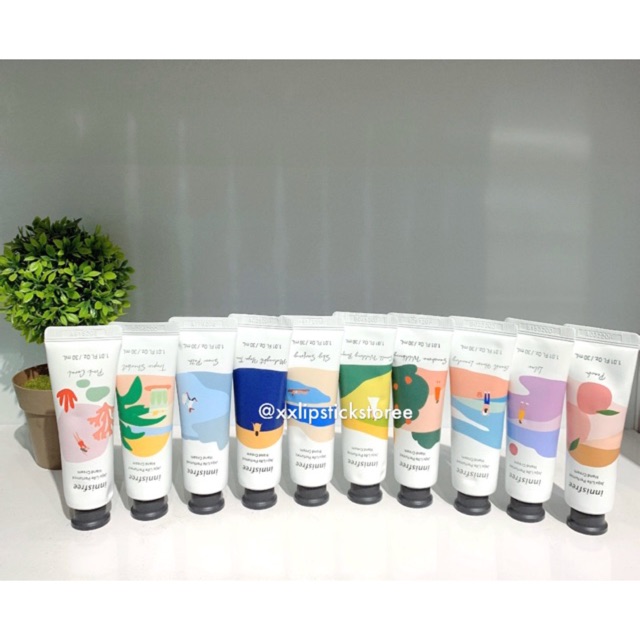 Kem dưỡng da tay Innisfree Hand Cream mẫu mới 2020
