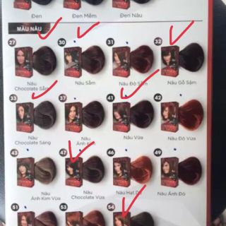 thuốc nhuộm REVLON(46:nâu hạt dẻ)