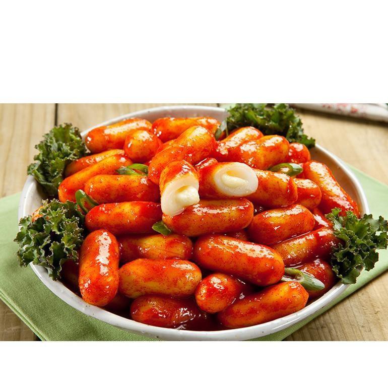 BÁNH GẠO HÀN QUỐC NHÂN PHÔ MAI 500G KÈM SỐT loại mới | BigBuy360 - bigbuy360.vn
