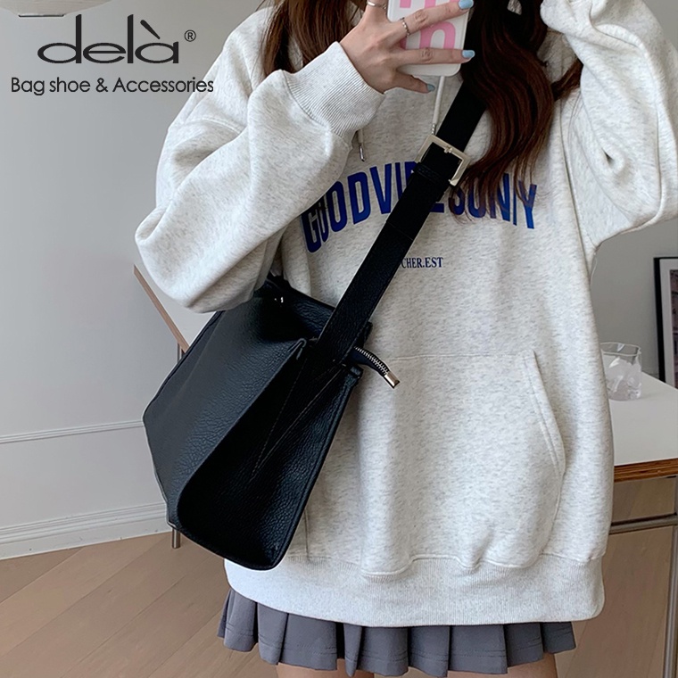 Dela Túi Đeo Chéo Đơn Giản Phong Cách Hàn Quốc Mới