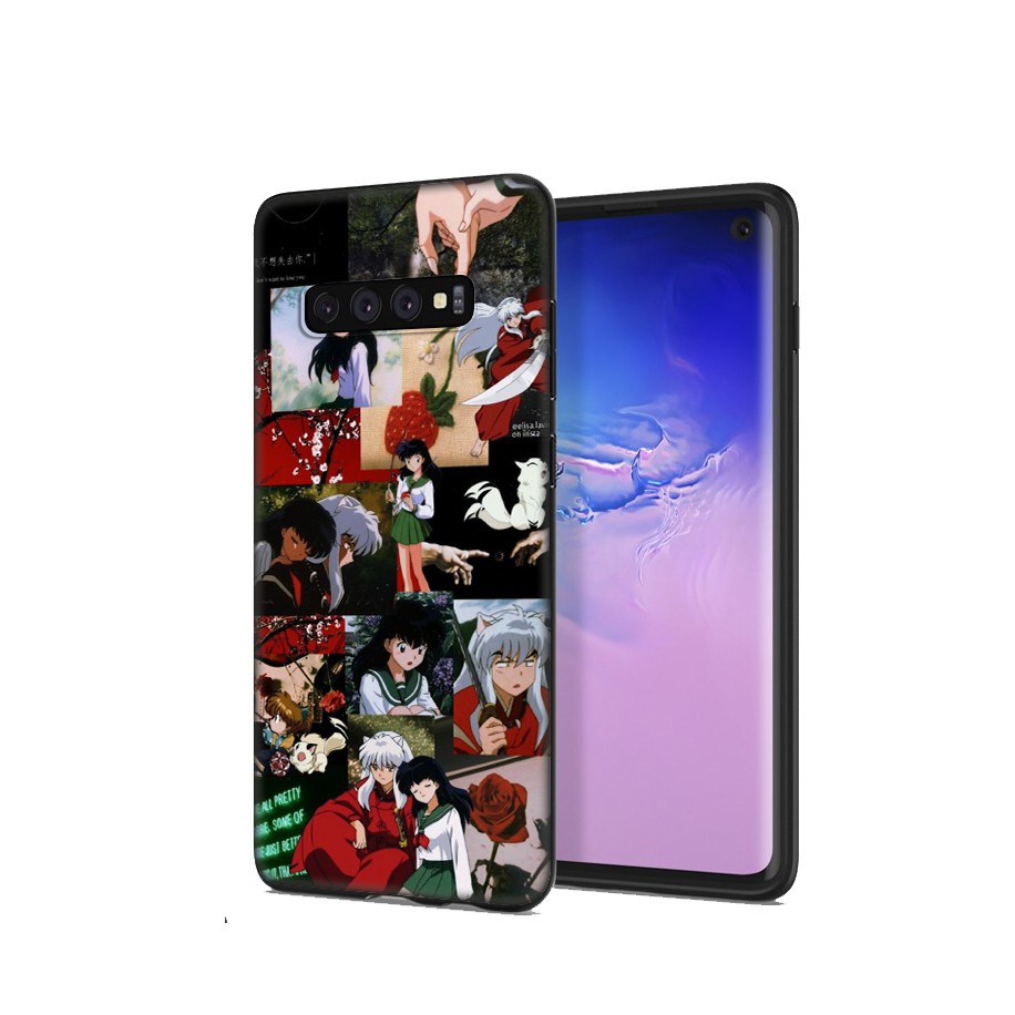 Samsung Galaxy S10 S9 S8 Plus S6 S7 Edge S10+ S9+ S8+ Casing Soft Case 46SF InuYasha Anime mobile phone case