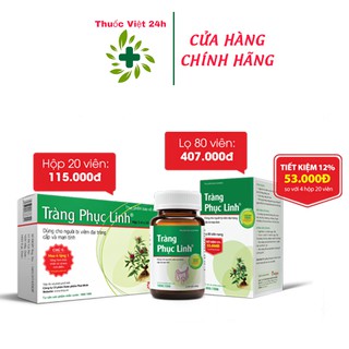 [MỚI] Tràng Phục Linh - Giúp bảo vệ niêm mạc đại tràng và tăng cường tiêu hóa - thuocviet24h