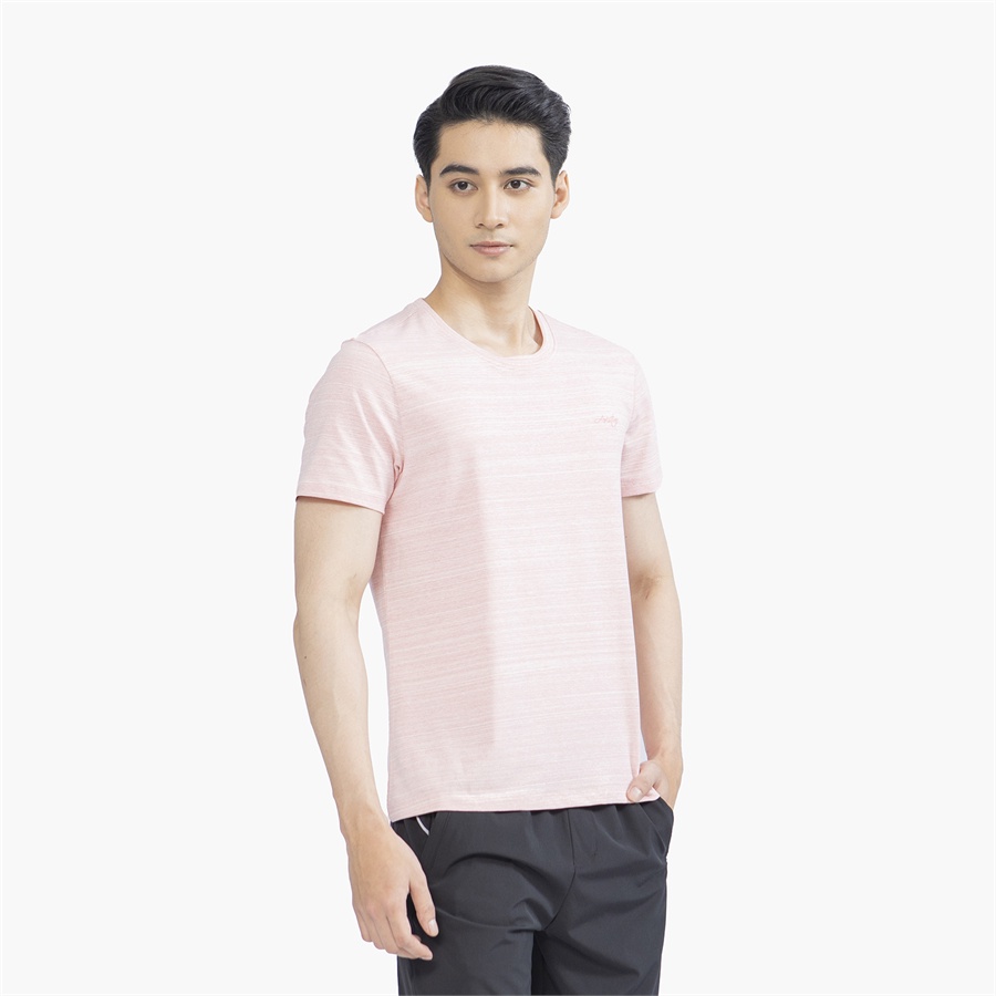 Áo Thun Nam Ngắn Tay ARISTINO ATS041S2 Phông T-Shirt dáng suông vừa kẻ ngang 4 màu lựa chọn vải cotton cao cấp mềm mạI