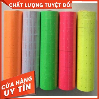 Combo 10 cuộn giấy dán giá các màu