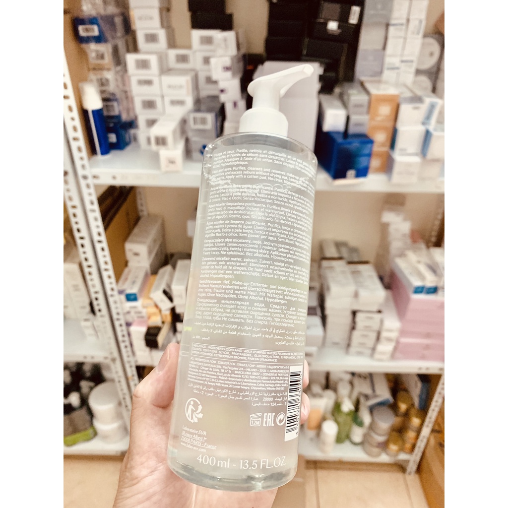Nước Tẩy Trang SVR Sebiaclear Eau Micellaire 400ml