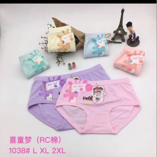 COMBO 5 QUẦN LÓT BÉ GÁI 1038