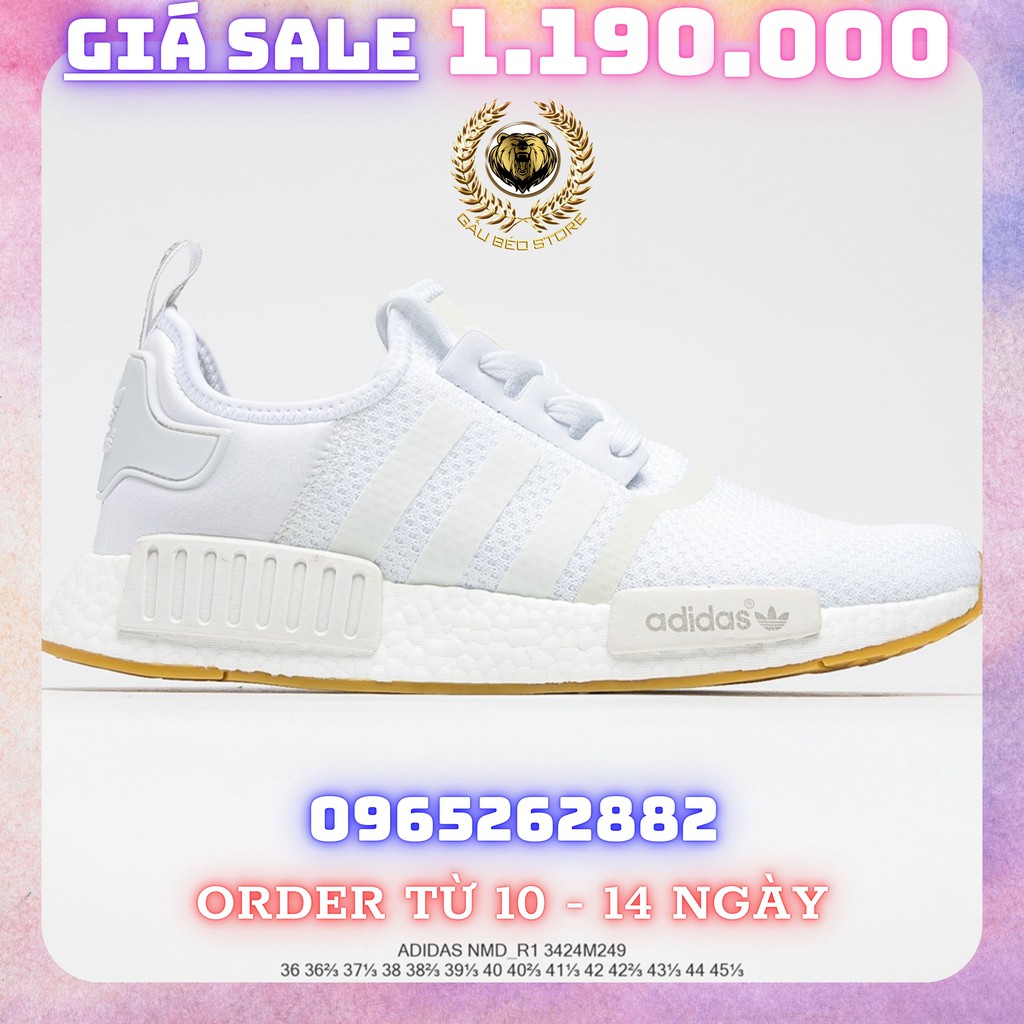 Order 1-2 Tuần + Freeship Giày Outlet Store Sneaker _Adidas NMD R1 PK MSP: 3424M2493 gaubeaostore.shop