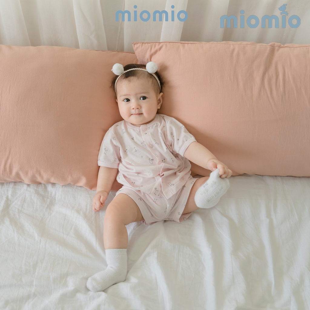 Quần Ngắn Cho Bé Sơ Sinh - MIOMIO (Size Từ 0-24 Tháng), Chất liệu 100% Cotton.