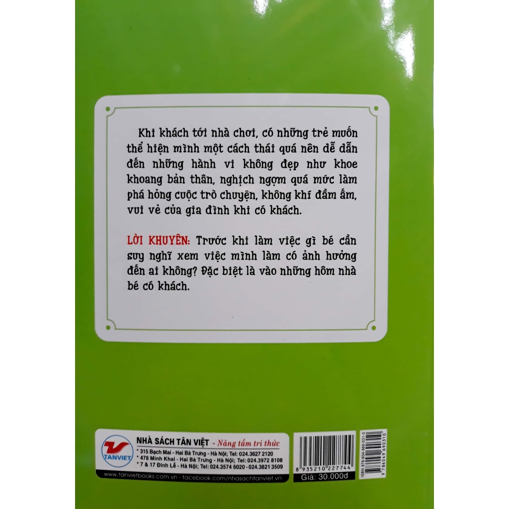 Sách - Những Bài Học An Toàn Cùng Gấu Mila - Học Cách Tiếp Khách Đến Chơi Nhà